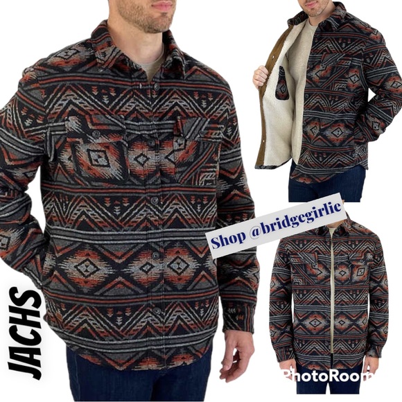 Jachs Jackets & Coats Jachs Mens Wool Blend Shirt Jacket Poshmark
